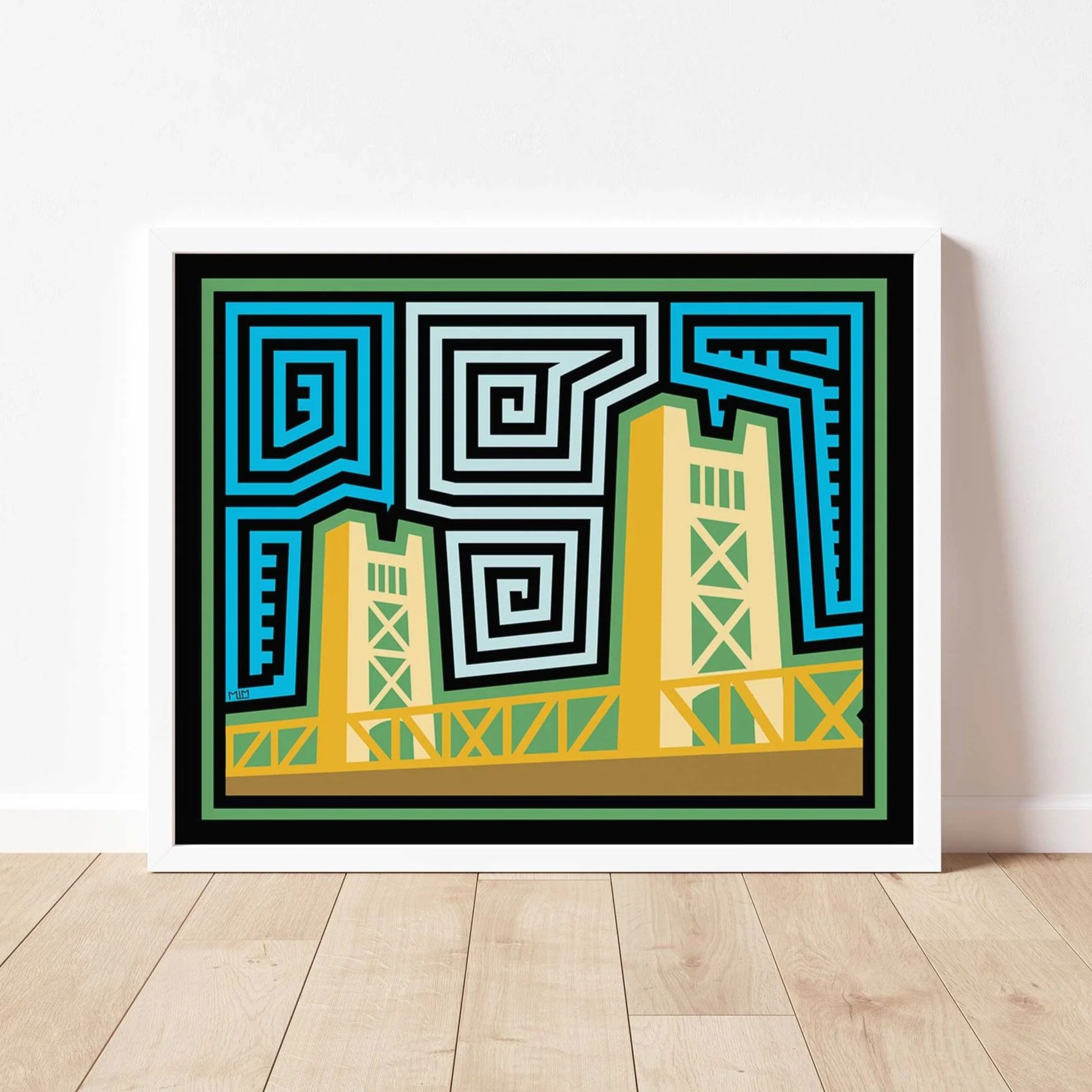 Sacramento Tower Bridge Print