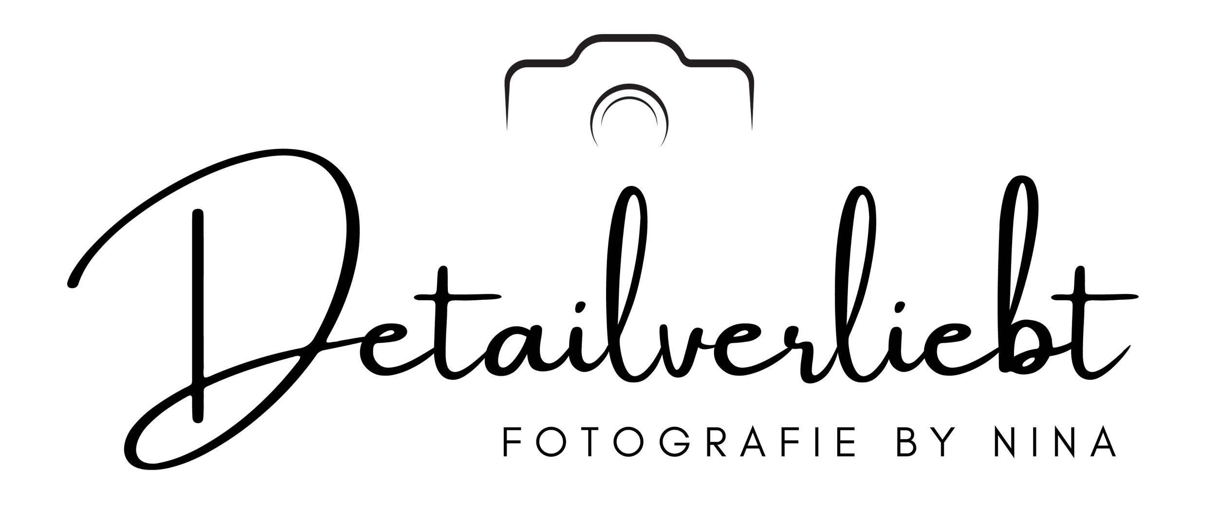 Das Bild zeigt das Logo von Detailverliebt Fotografie by Nina