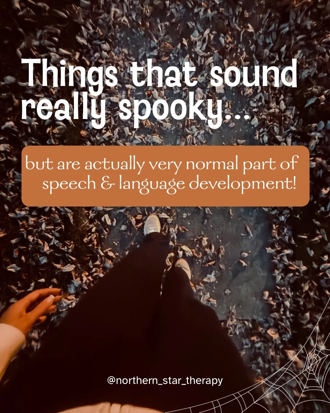 Some things that sound a little spooky to parents are actually part of how children learn to communicate! 👻🎃

From calling every animal a dog to saying &ldquo;goed&rdquo; instead of &ldquo;went,&rdquo; children are constantly figuring out how words