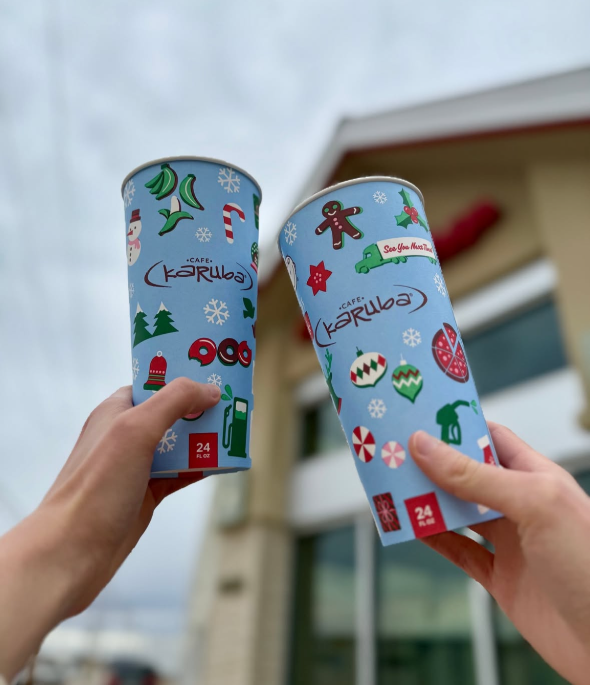 Holiday Coffee Cup