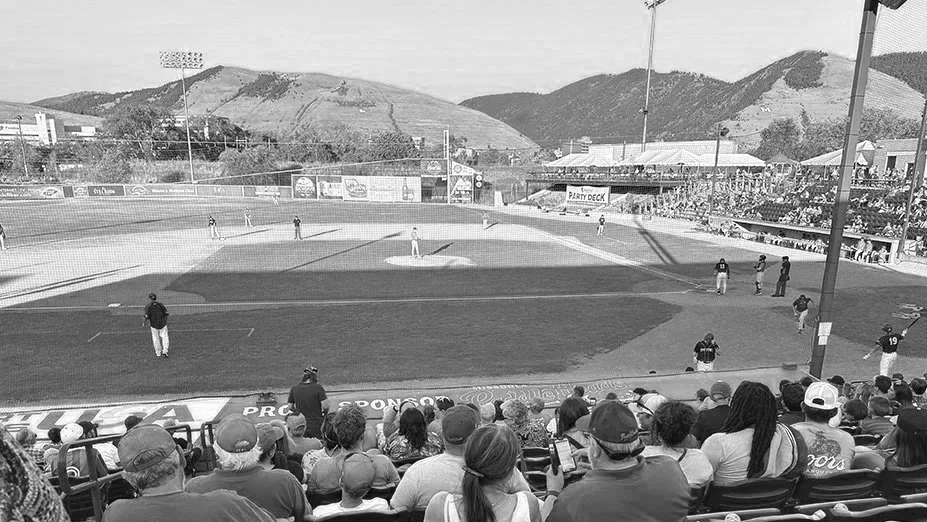View of PaddleHeads Housing Night game from the stands