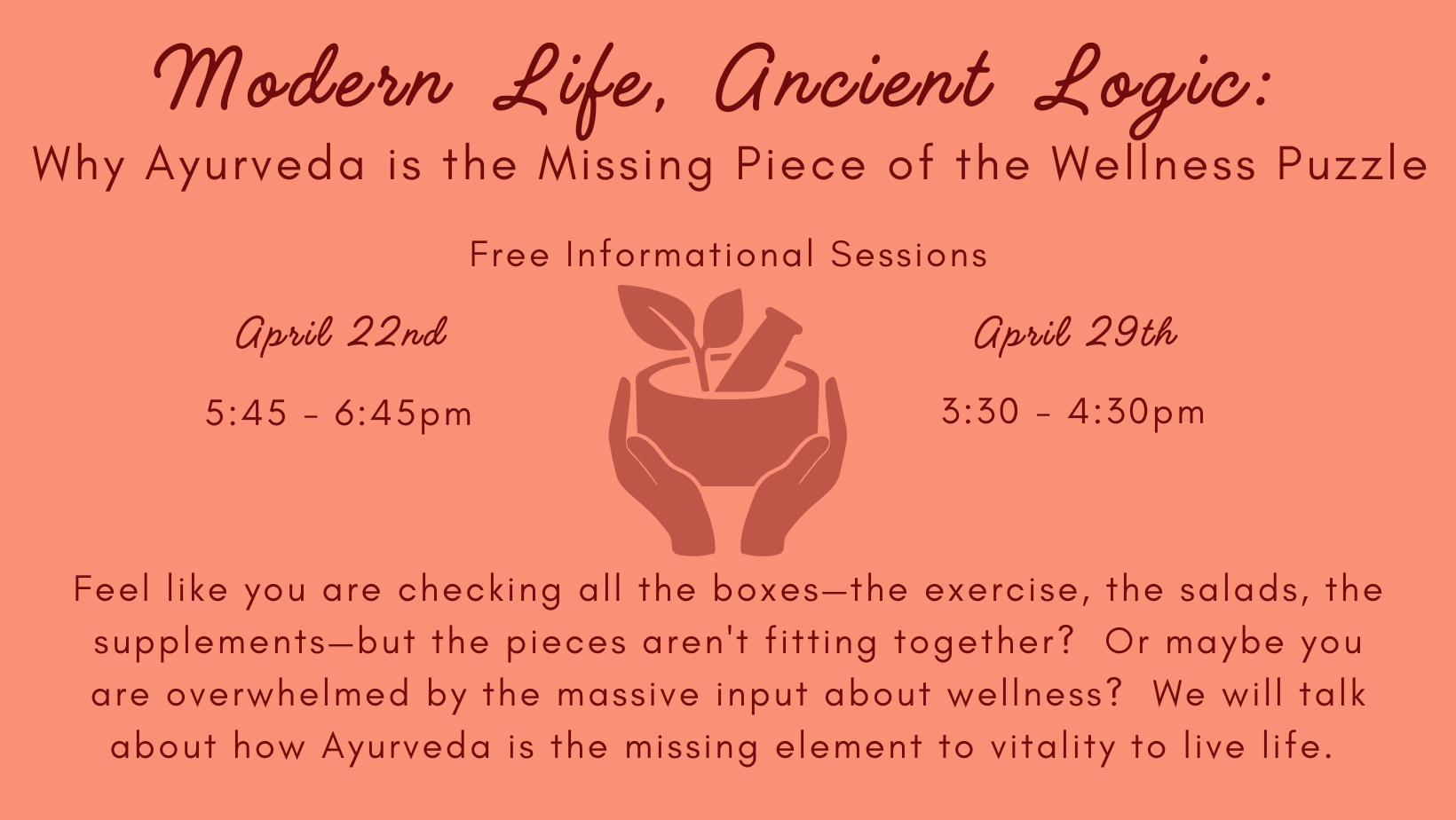 Modern Life, Ancient Logic: Why Ayurveda is the Missing Piece of the Wellness Puzzle