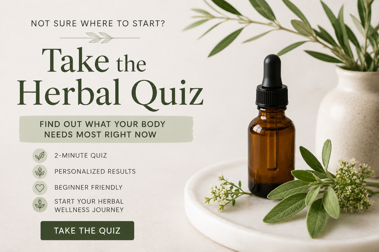 Not Sure Where to Start? Take This 2-Minute Herbal Quiz
