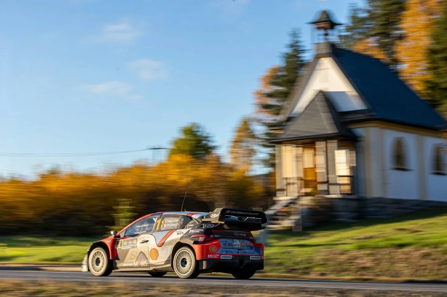 1st November - All Saints - Amen and Flat Out!

#1 Neuville &amp; Wydaeghe | Hyundai i20 N Rally1

📍WRC Central European Rally 2025 
📸 Marco Rimola
&copy;️ Marco Rimola Photography
⚠️ All rights reserved | Unauthorized use is prohibited

#WRC #Cent