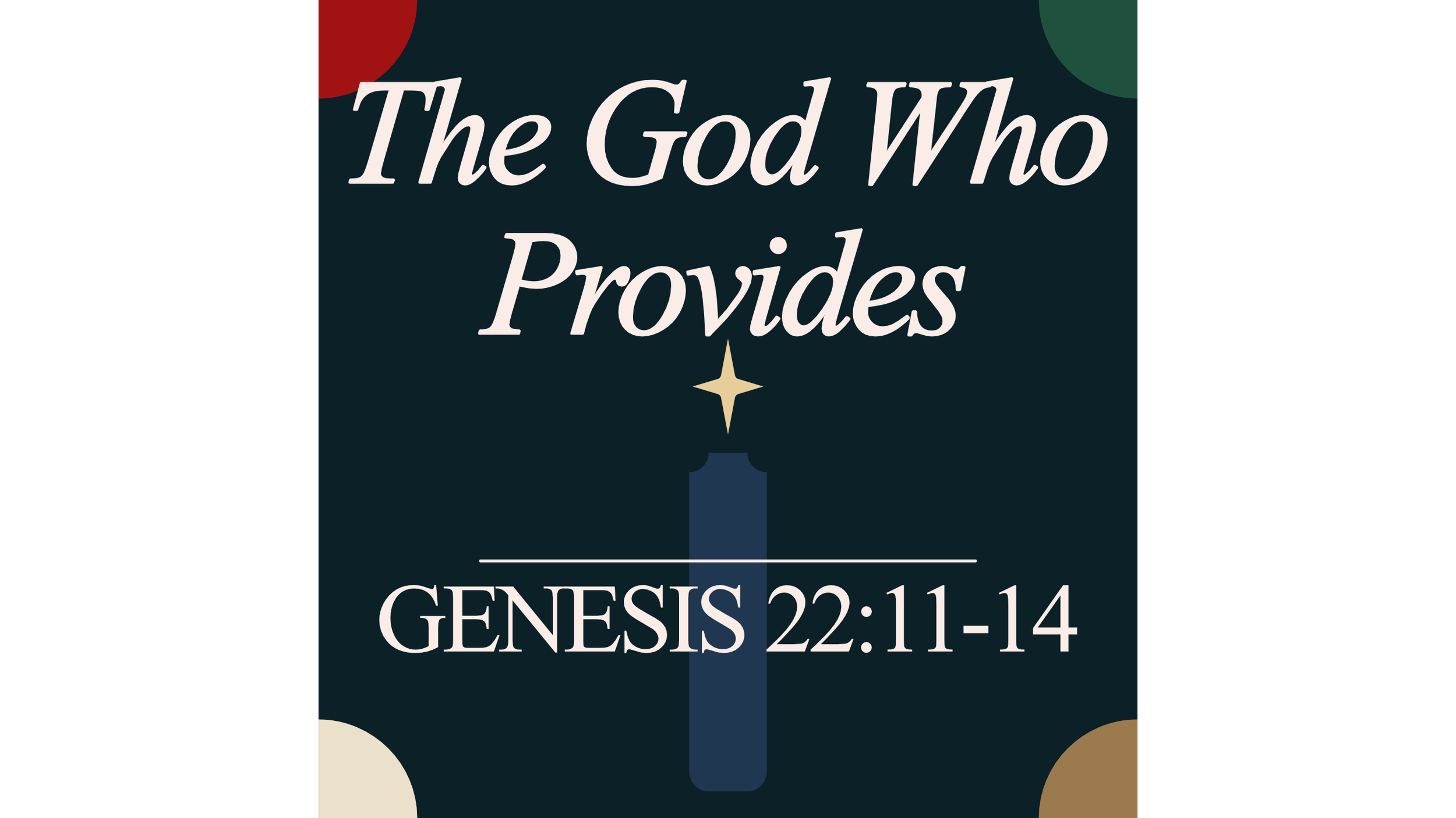 The God Who Provides