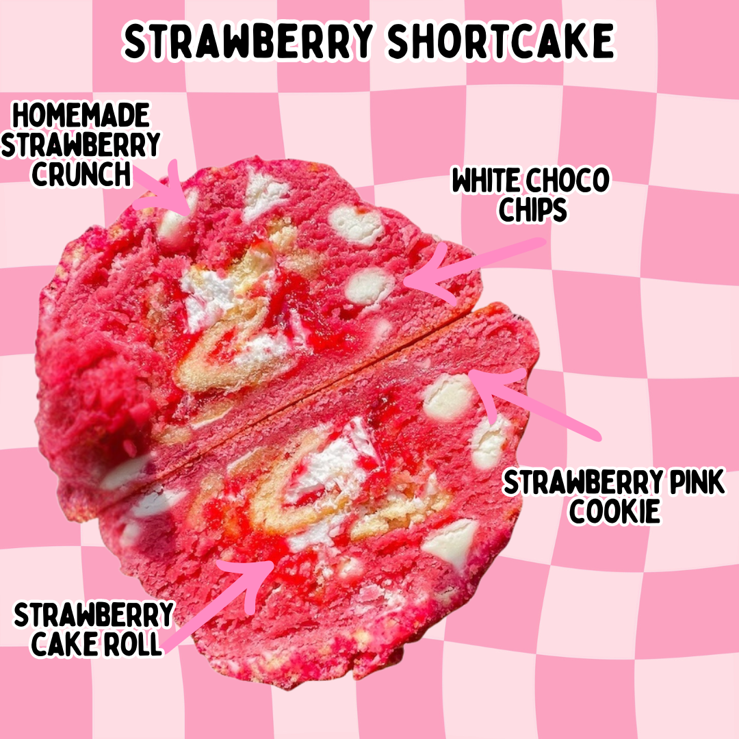 Strawberry Shortcake Cookie