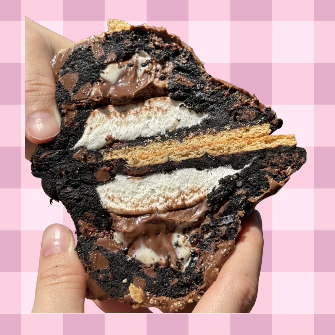Campfire S’mores cookie