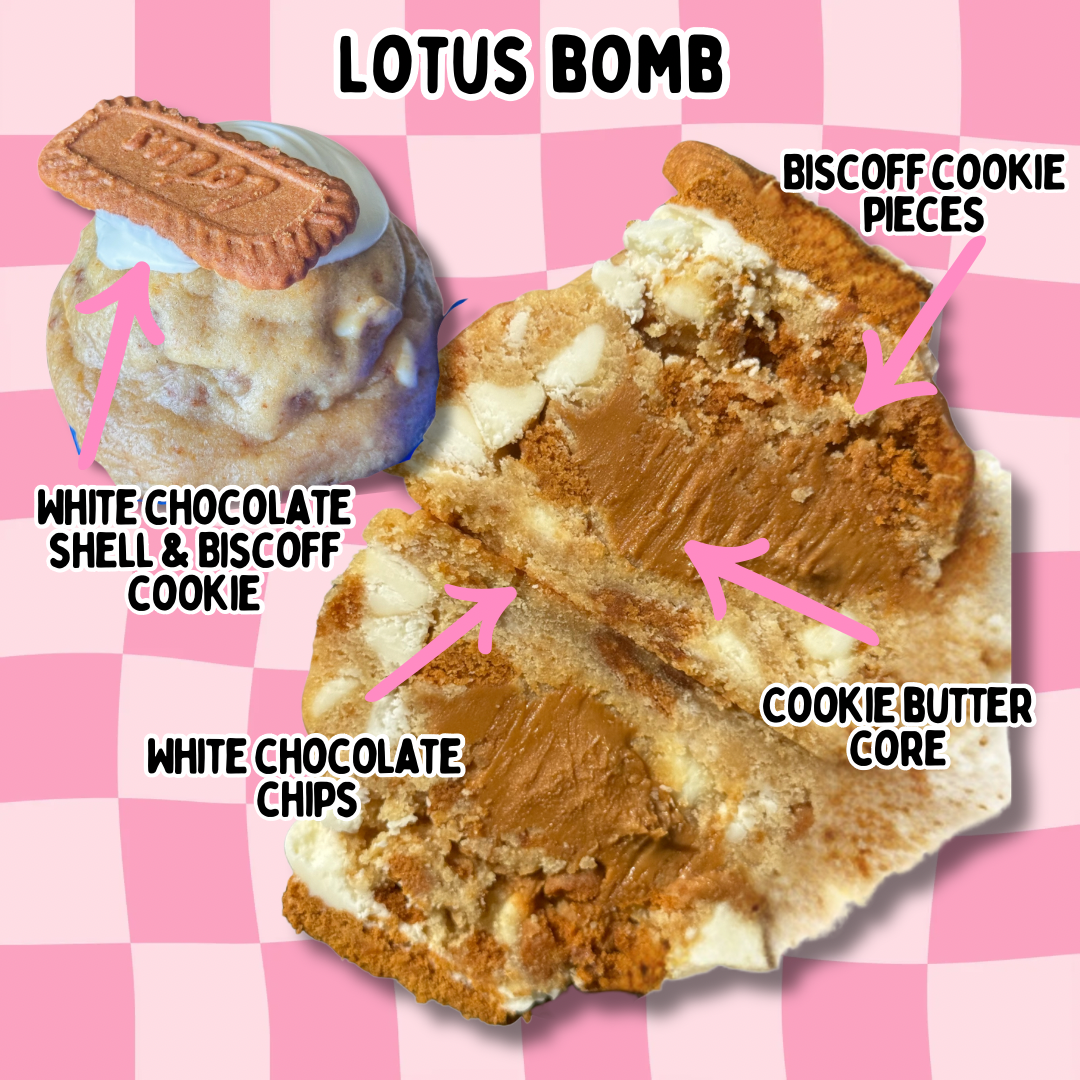 Lotus Bomb cookie