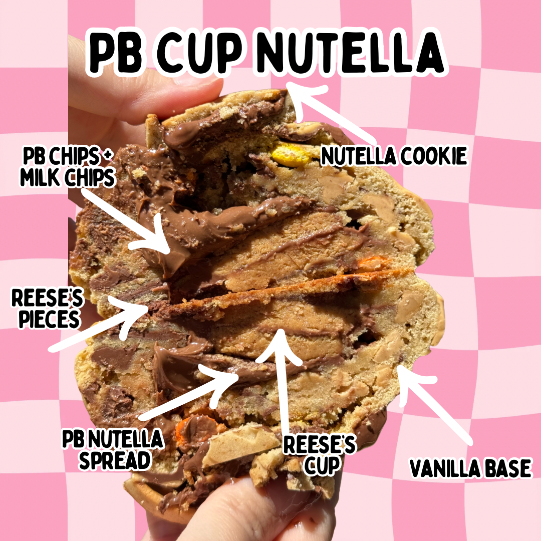 PB Cup Nutella cookie