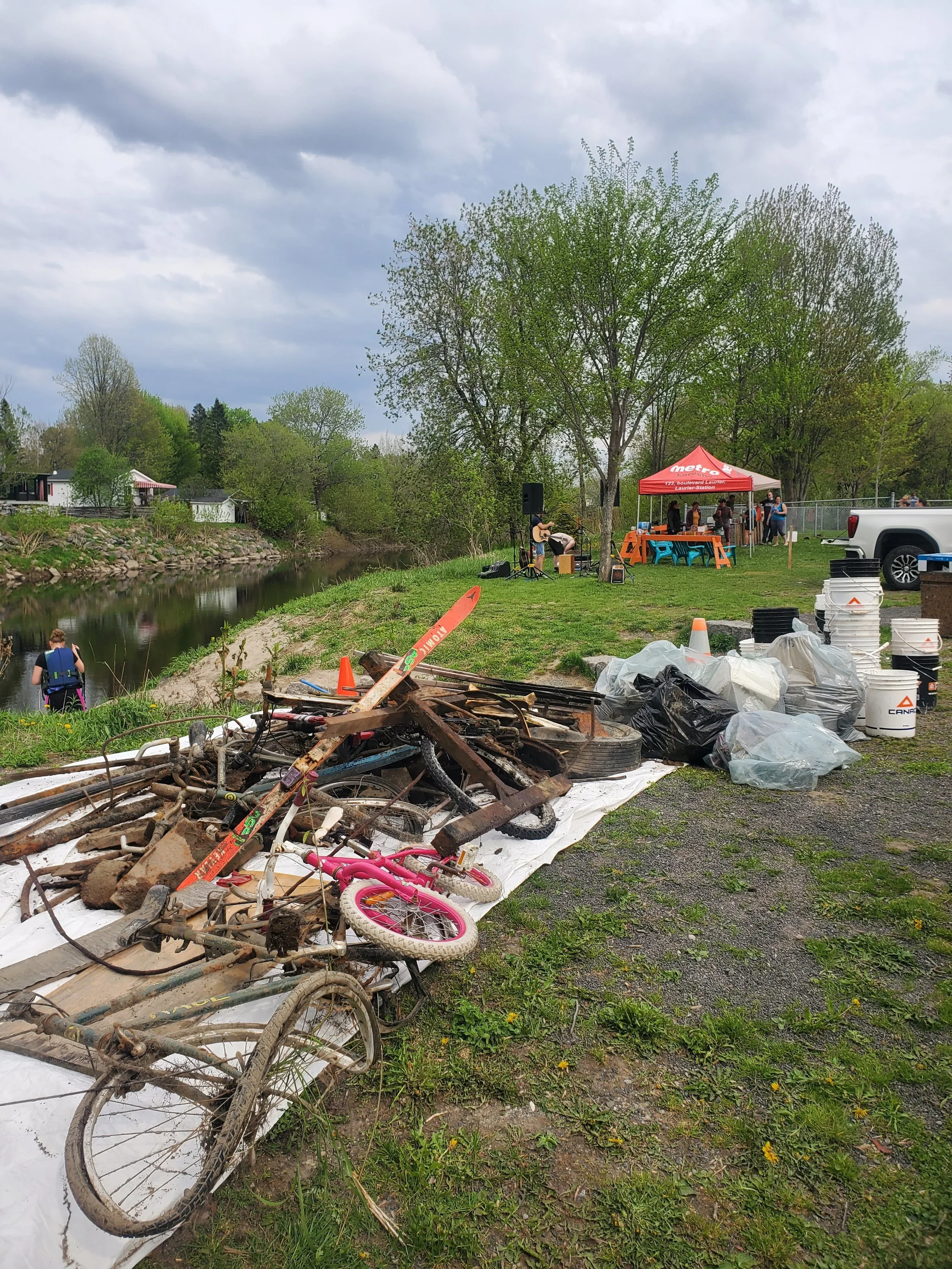 Nettoyage de la Rivière Beaurivage