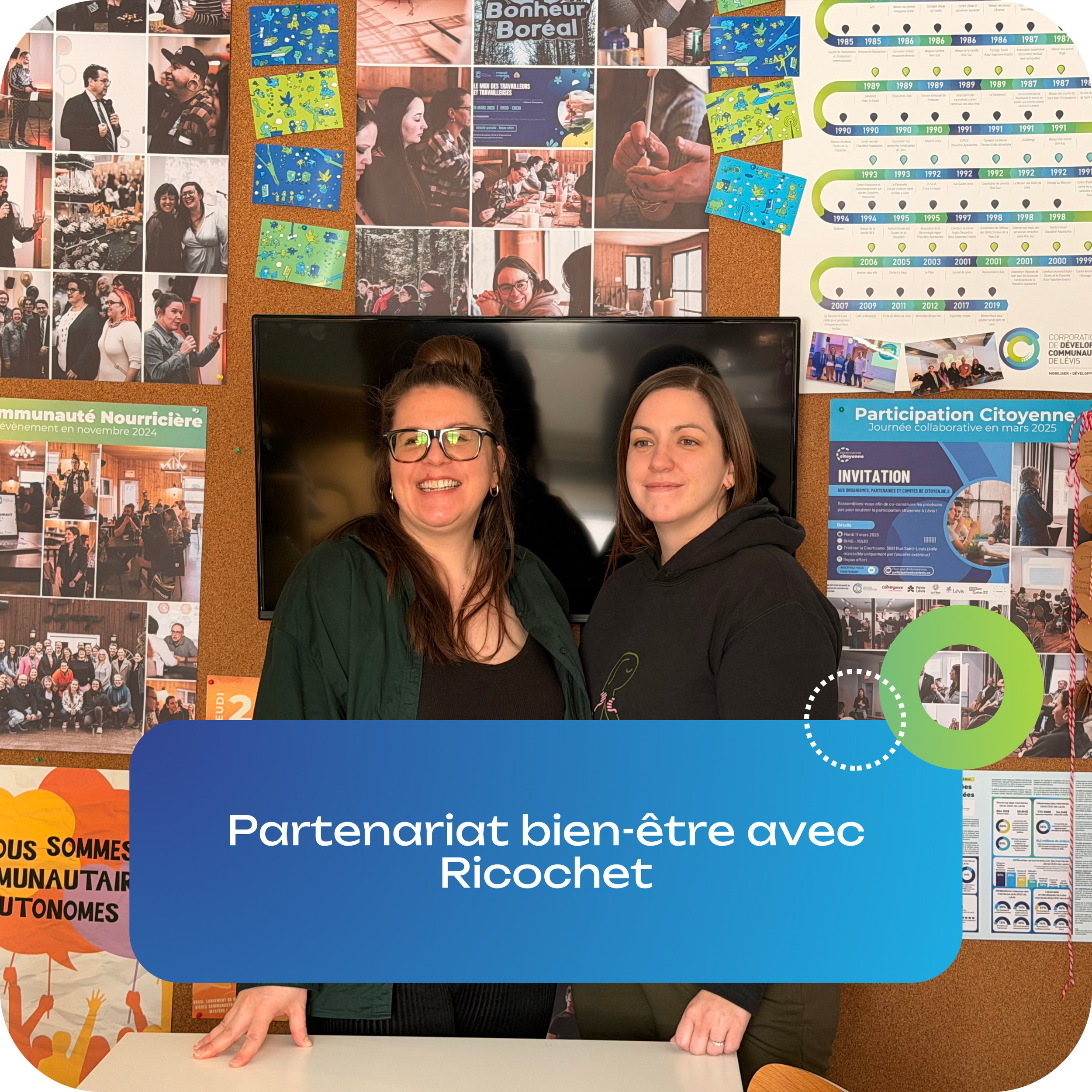 Une programmation bien-être pour les membres de la CDC de Lévis
