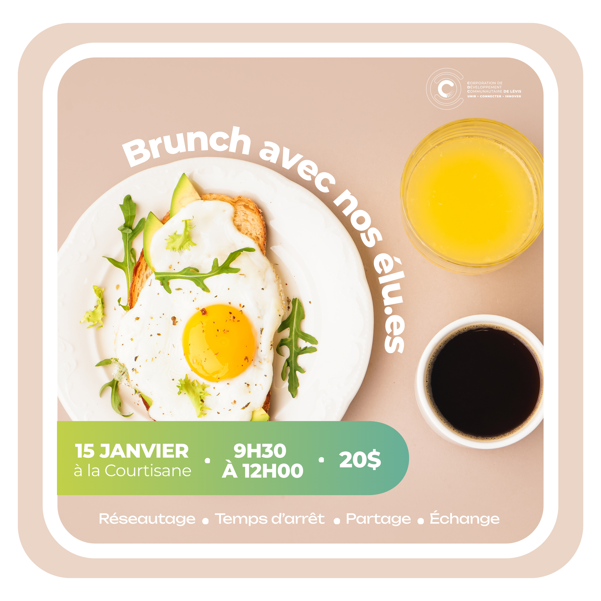 Brunch avec nos élu.es