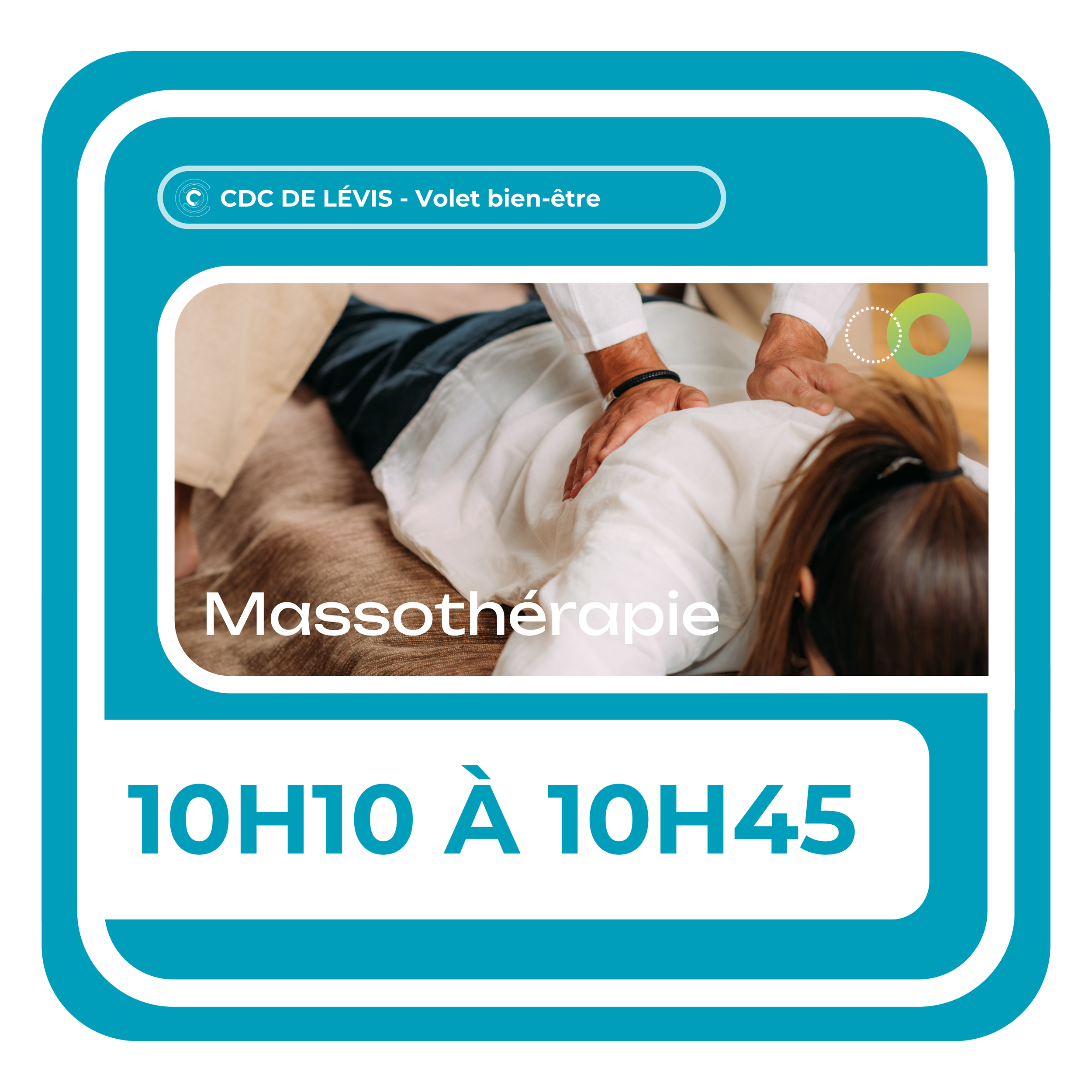 Massothérapie - Séance 3