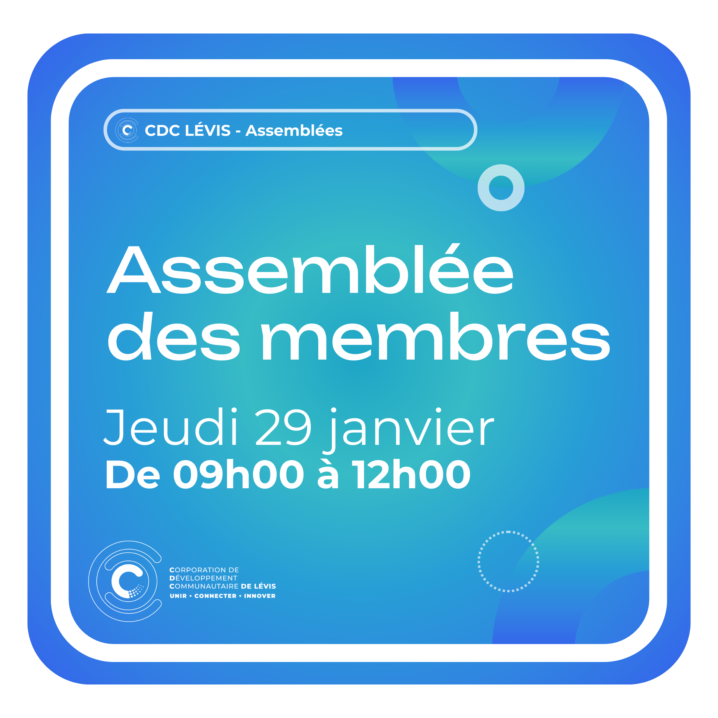 Assemblée des membres