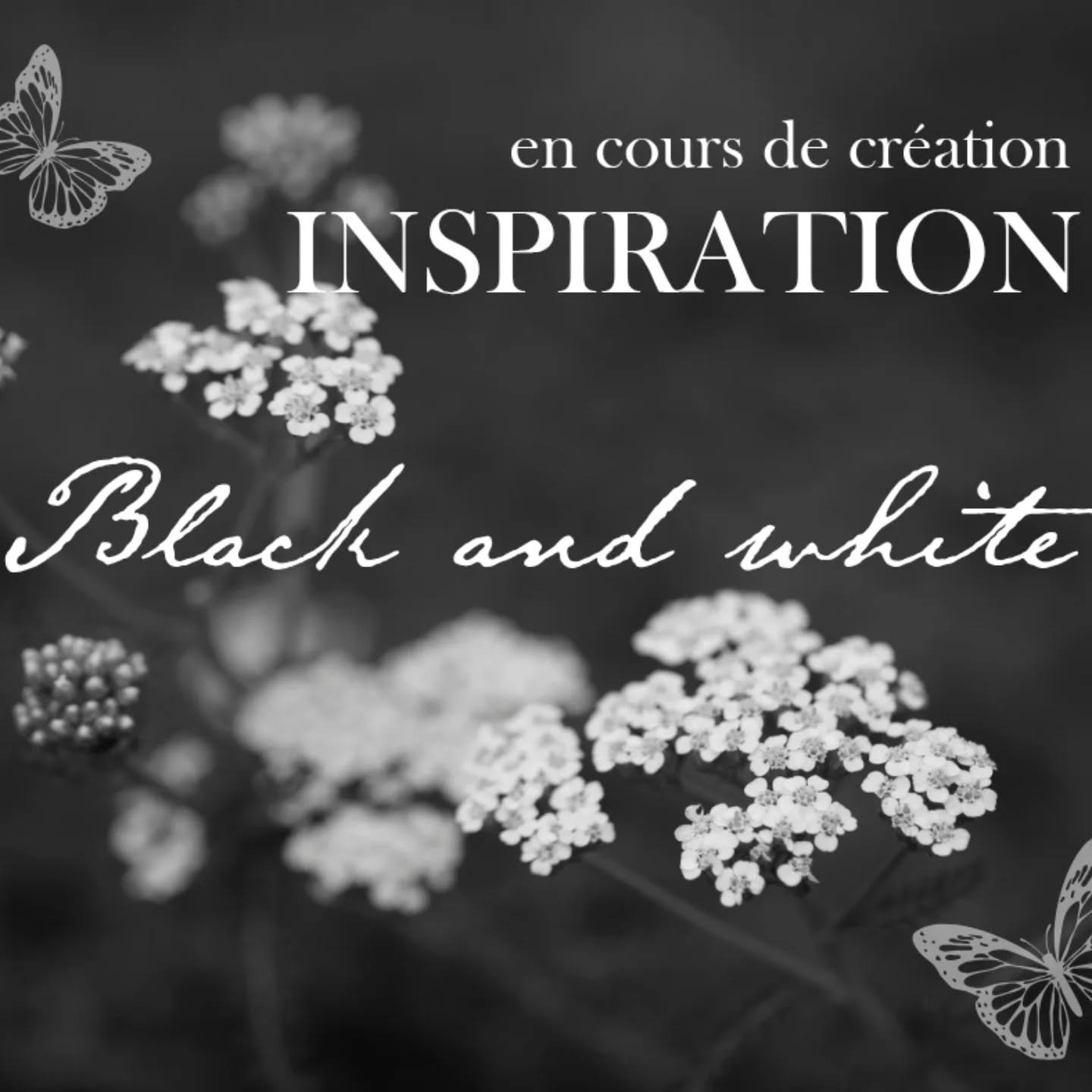 Petite inspiration en atelier 🤍🖤🤍 parce que je porte souvent du noir et que finalement je n'en fait jamais, du coup... encore un peu de patience, je te montre cela tr&egrave;s vite 🤍🖤🤍 &Ccedil;a t'int&eacute;resse ? Vote ici ⬇️