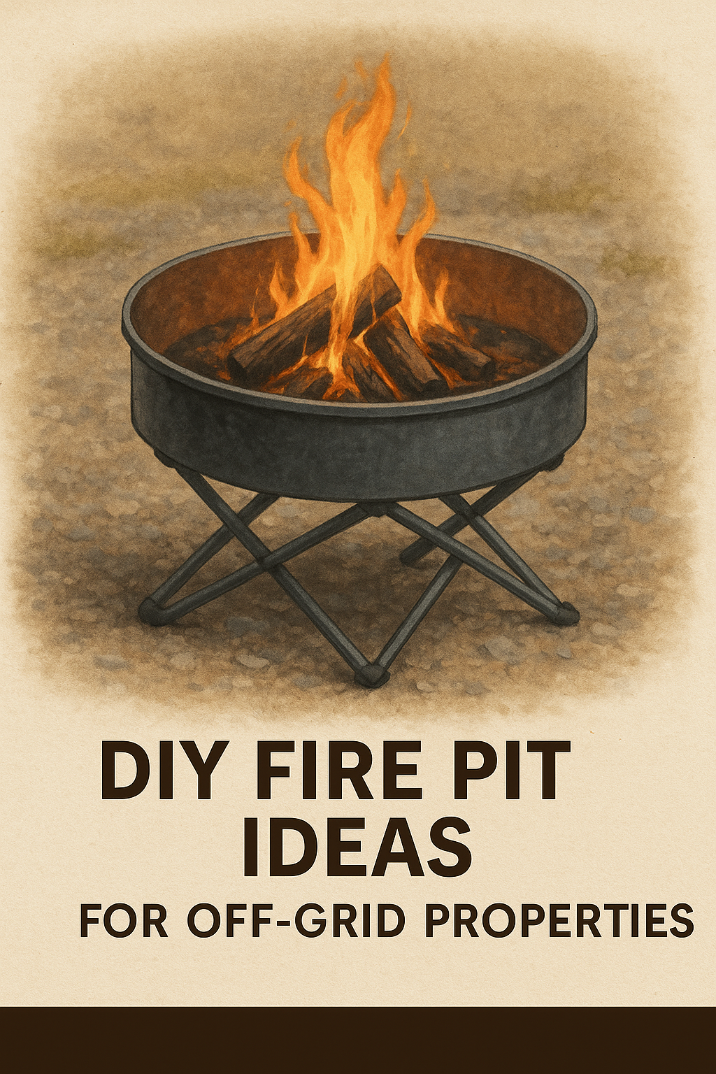 DIY Fire Pit Ideas for Off-Grid Properties