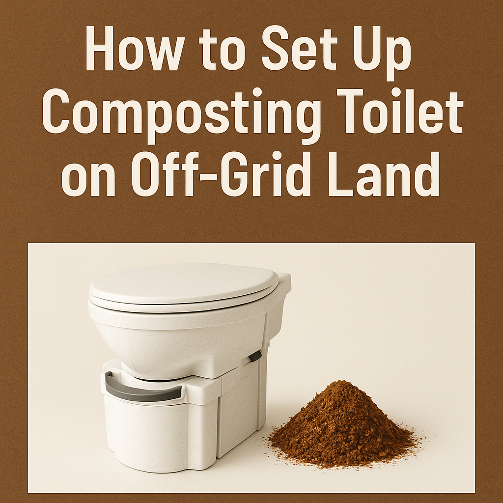 How to Set Up a Composting Toilet on Off-Grid Land