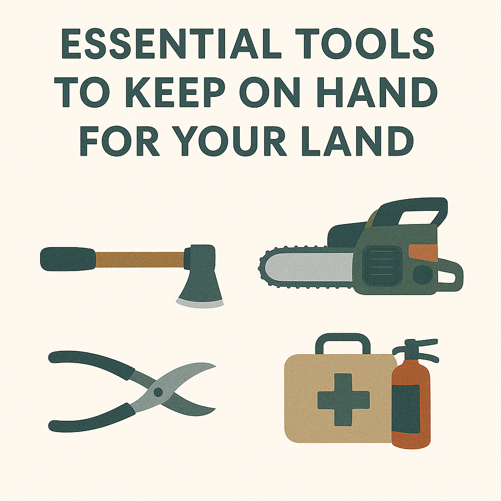 Essential Tools to Keep on Hand for Your Land