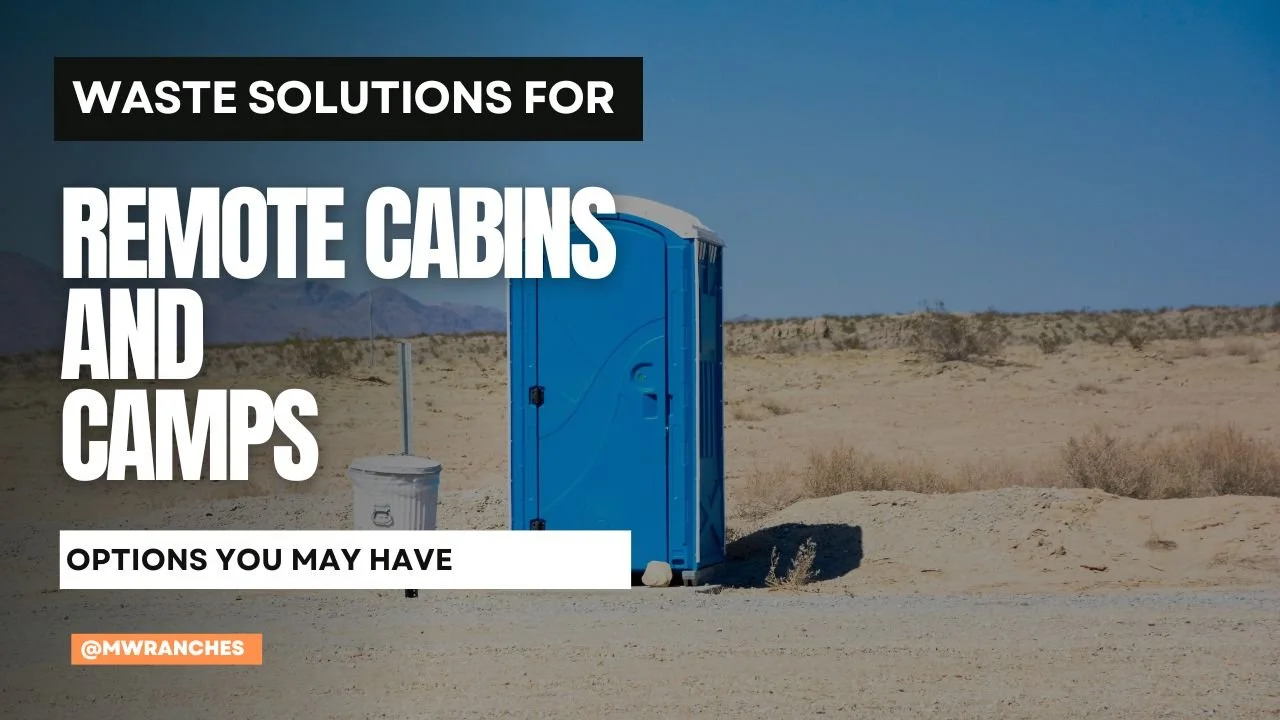Waste Solutions for Remote Cabins and Camps