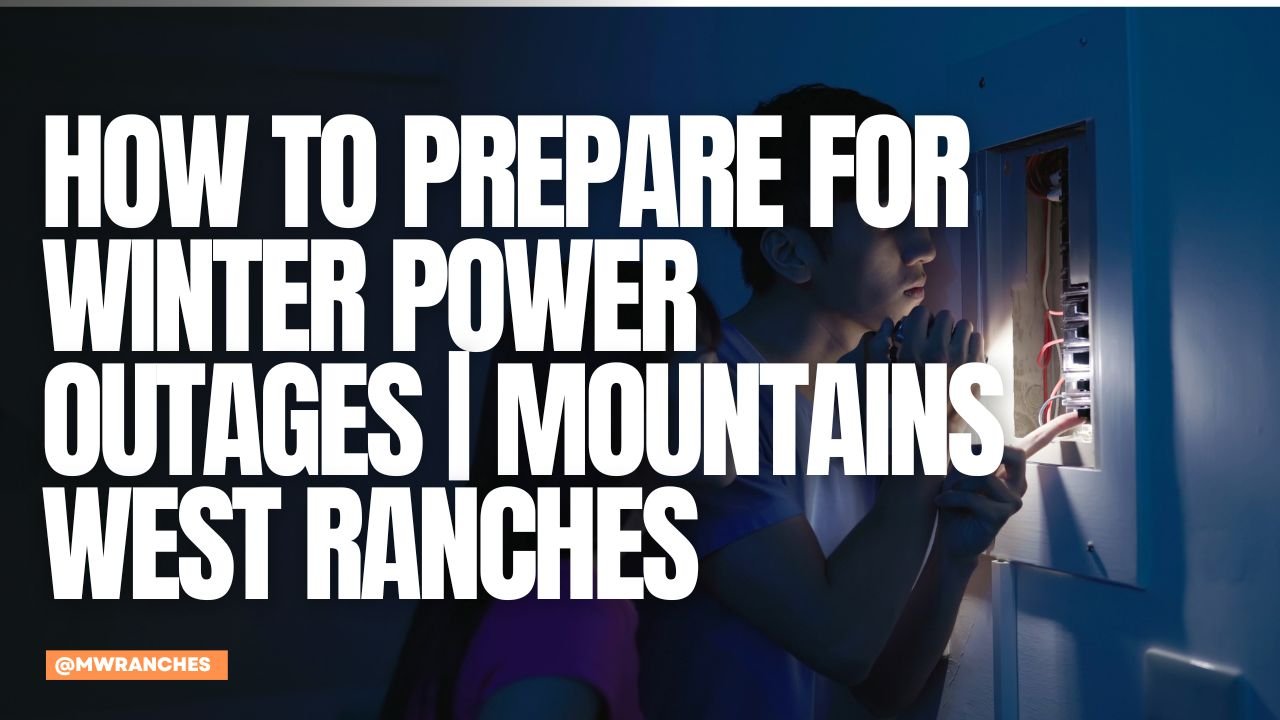 How to Prepare for Winter Power Outages