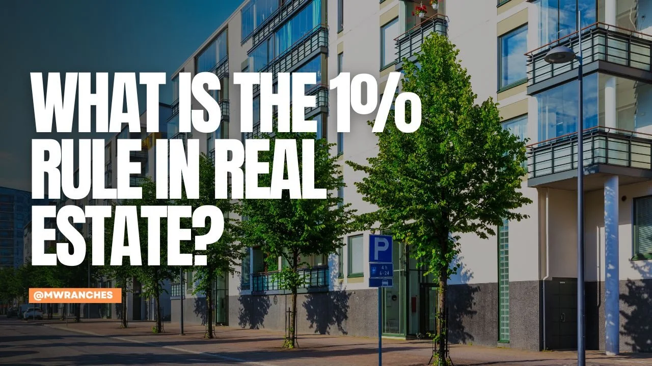 What Is the 1% Rule in Real Estate?