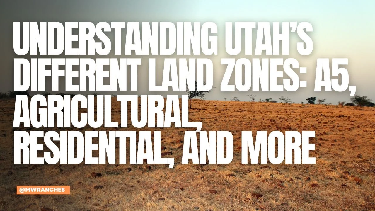 Understanding Utah’s Different Land Zones: A5, Agricultural, Residential, and More