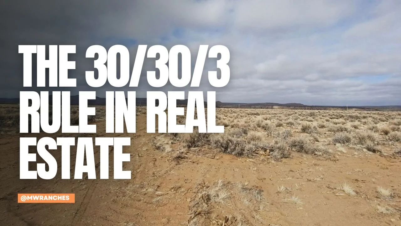 The 30/30/3 Rule in Real Estate