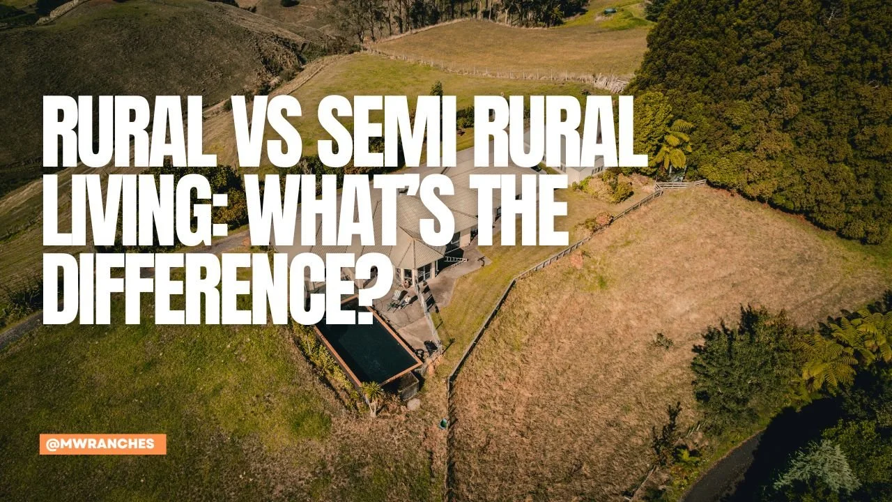 Rural vs Semi Rural Living: What’s the Difference and Which One Fits Your Lifestyle?