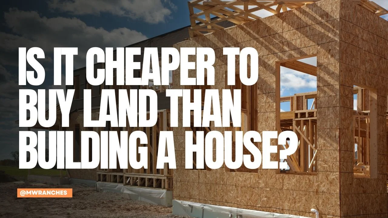 Is It Cheaper to Buy Land Than Building a House?