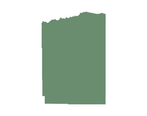 Duchesne County shape icon