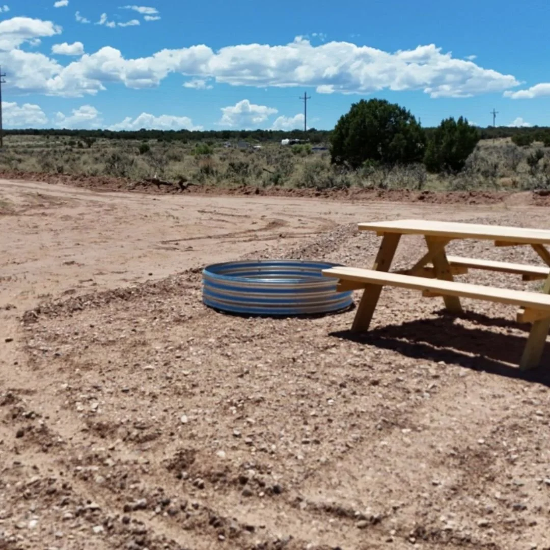 Large off-grid property surrounded by open space and natural scenery, offering complete privacy.