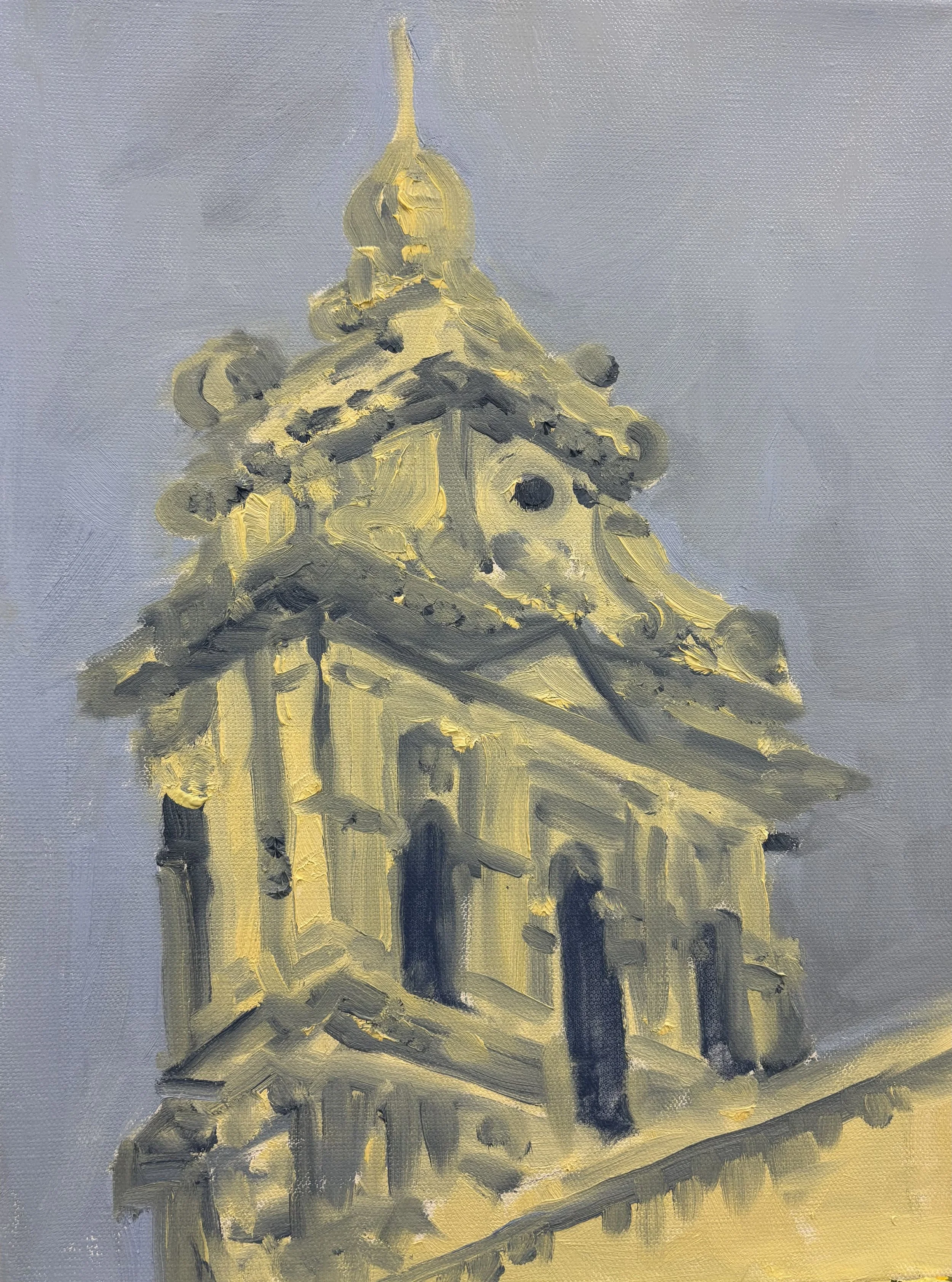 Architecture I, Oil on Canvas