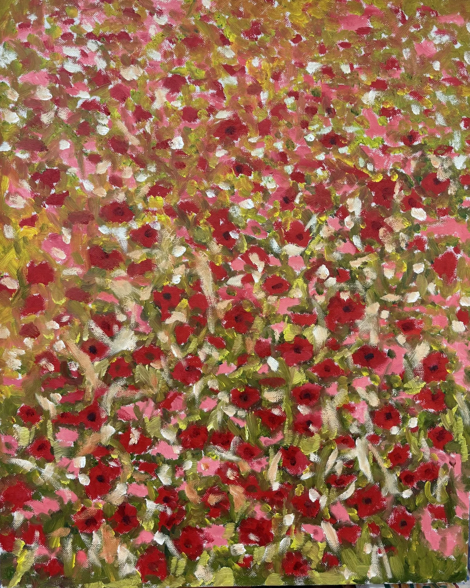 Flowers IV, Oil, 24x18