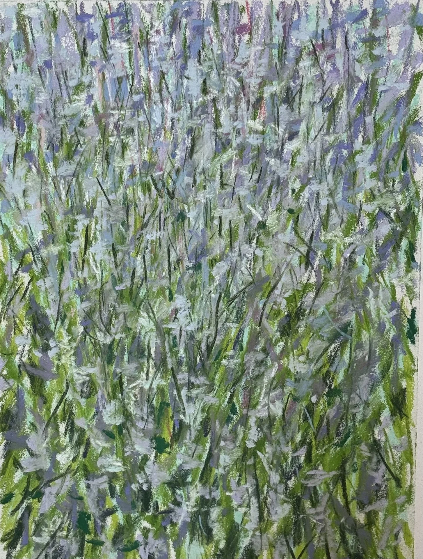Florals I, Pastel Board, 12x9