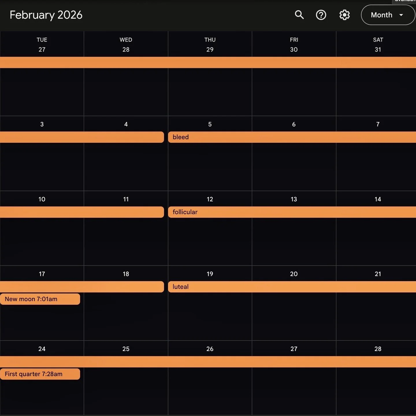 I made living in flow with my body&rsquo;s energy practical to heal from burnout

2 years ago I knew when my energy would be low
During my period &ndash;especially those last few days
During the end of the luteal phase
I knew when my body would want 