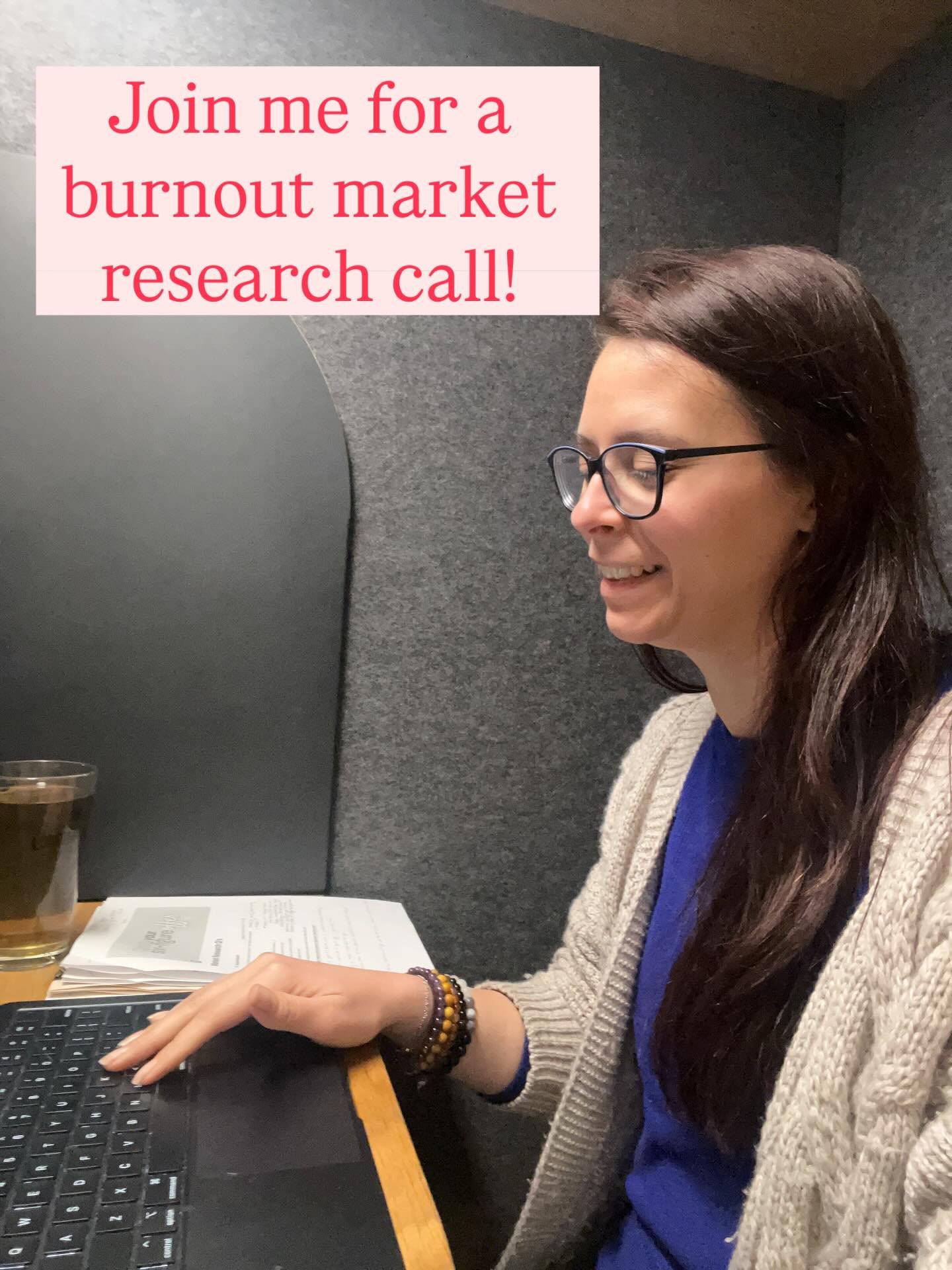 Im working on creating a program to help overworked burnt out women with reclaiming their spark and I need your input!

If you are on the road to or from burnout&mdash; I&rsquo;d love to connect for a 30 min call. 

I&rsquo;m hoping to just listen an