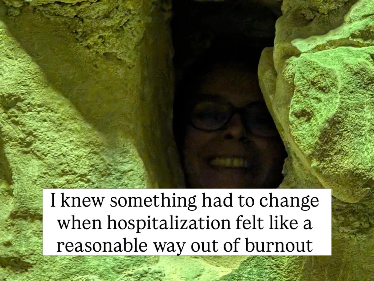 Wanting to escape, to disappear, to leave your life for a little while to get relief is a hallmark of burnout 

*disclaimer* - To be clear I am not saying wanting to die or kill yourself is the same thing- that can be deeper burnout and clinical depr