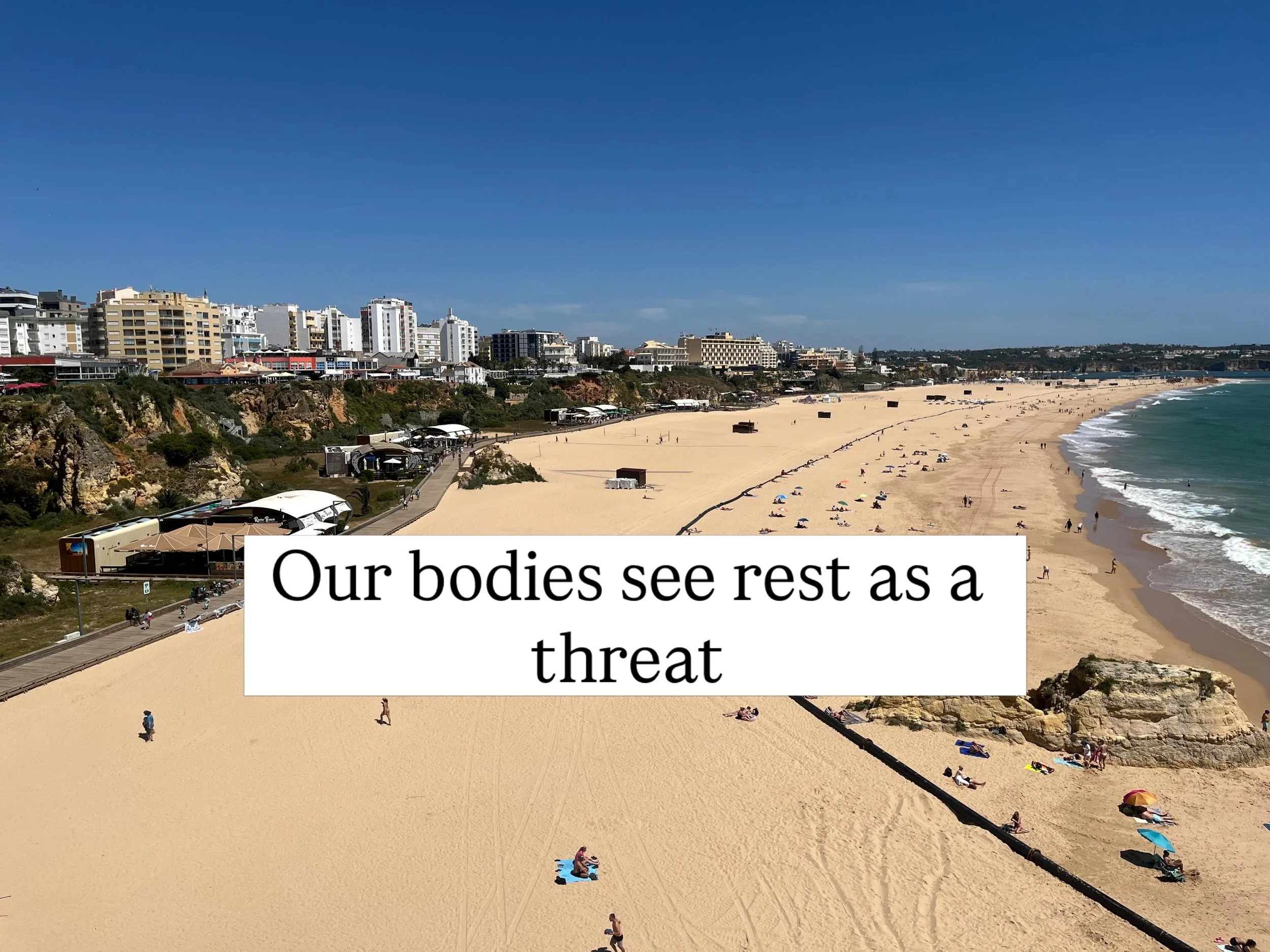 Rest is not easy for many of us 

It&rsquo;s also not always clear why or what even is rest 

Why do we even need rest, can&rsquo;t we just get buy on &ldquo;just enough&rdquo;

In the first 2 weeks we lean into what makes rest so uncomfortable 

Bot