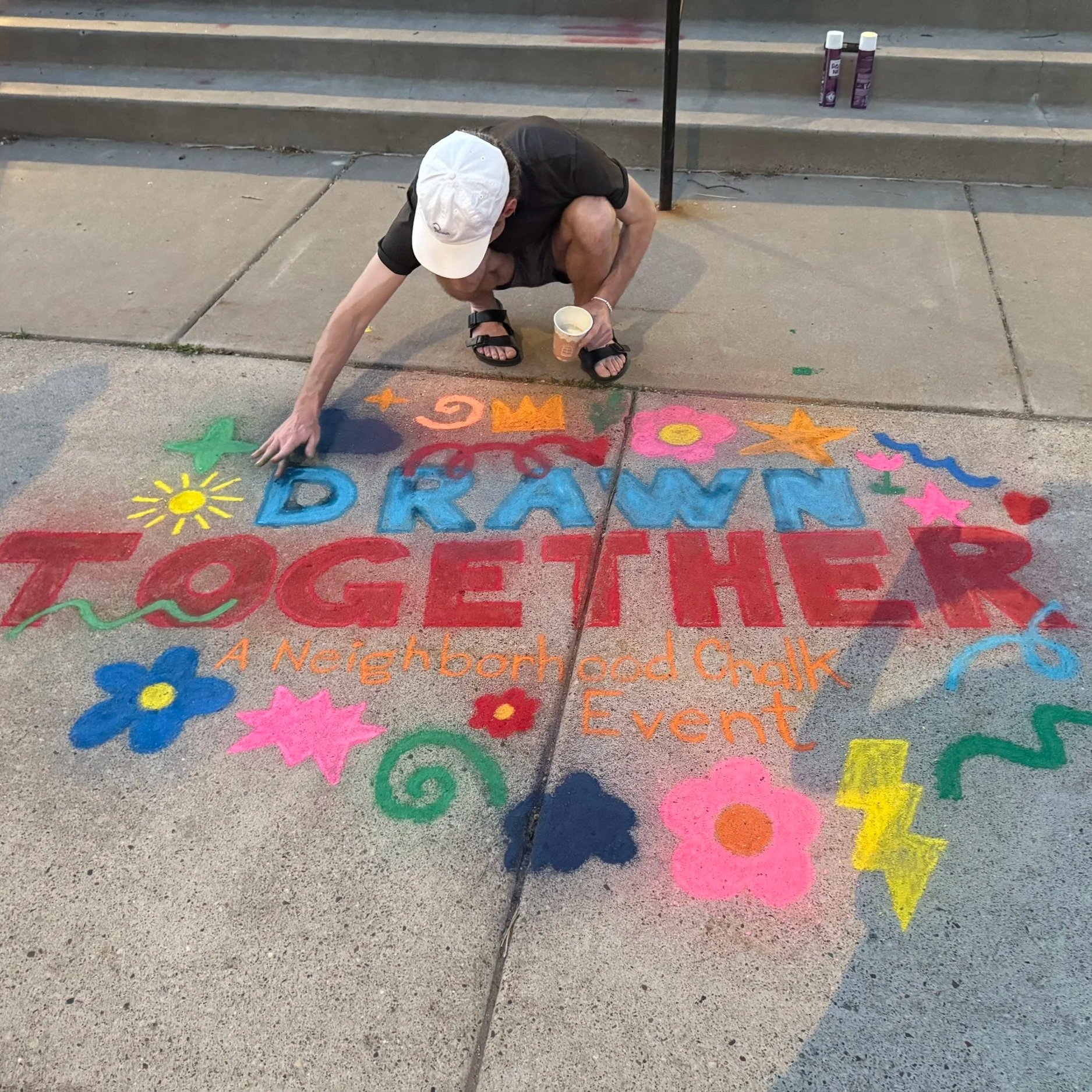Drawn Together Chalk Project