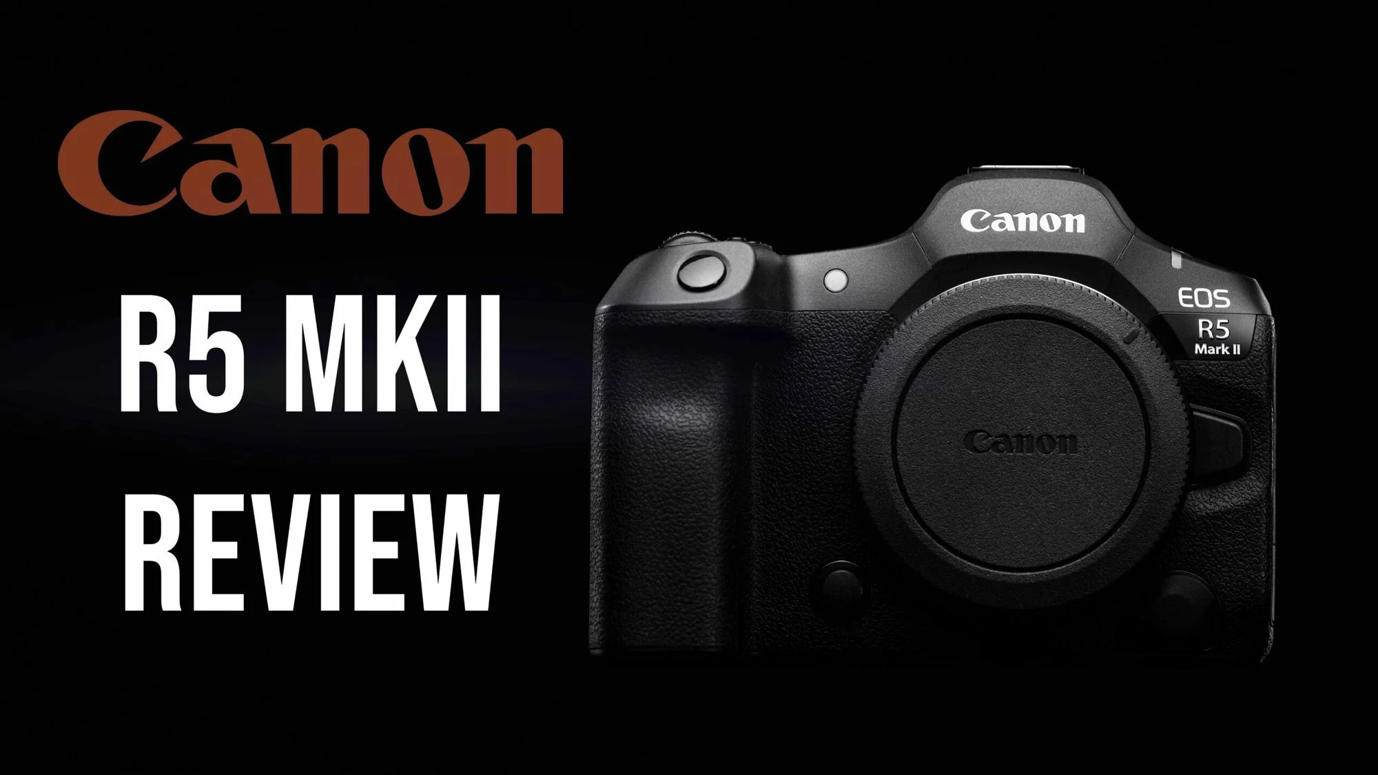 Canon R5 II for Weddings and Menu Setup