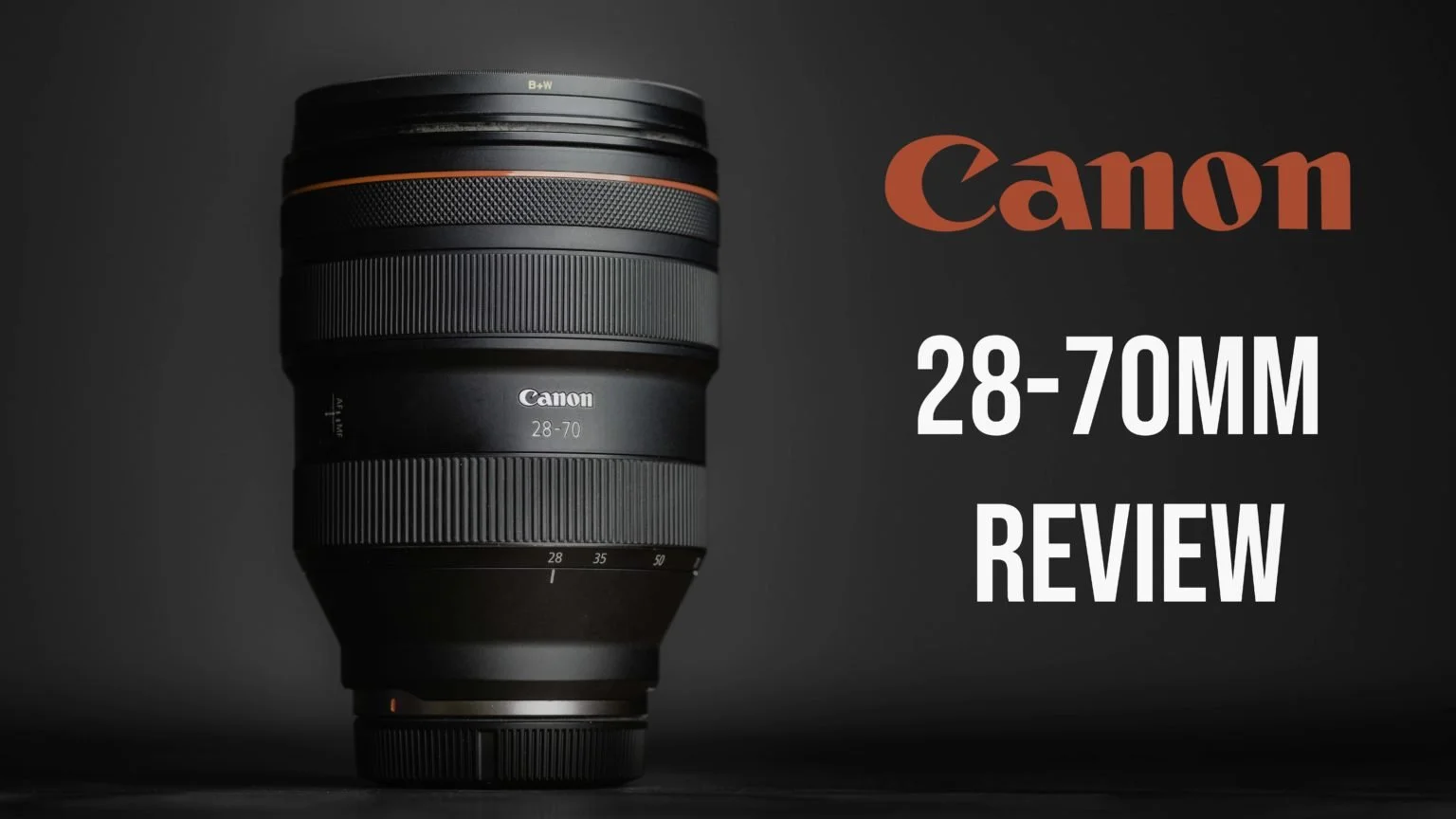 Canon RF 28–70mm F2 Review for Weddings