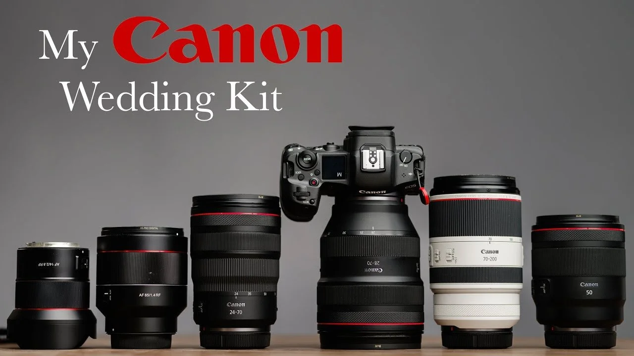 My Canon Wedding Photography Kit: Cameras, Lenses and Lighting