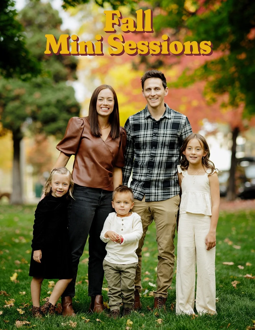 Fall Mini Sessions Are Live!

Fall mini sessions are officially open for booking! Golden leaves, cozy layers, and a little time together&mdash;this is such a beautiful season to capture your family just as you are.
Whether you&rsquo;re hoping for upd