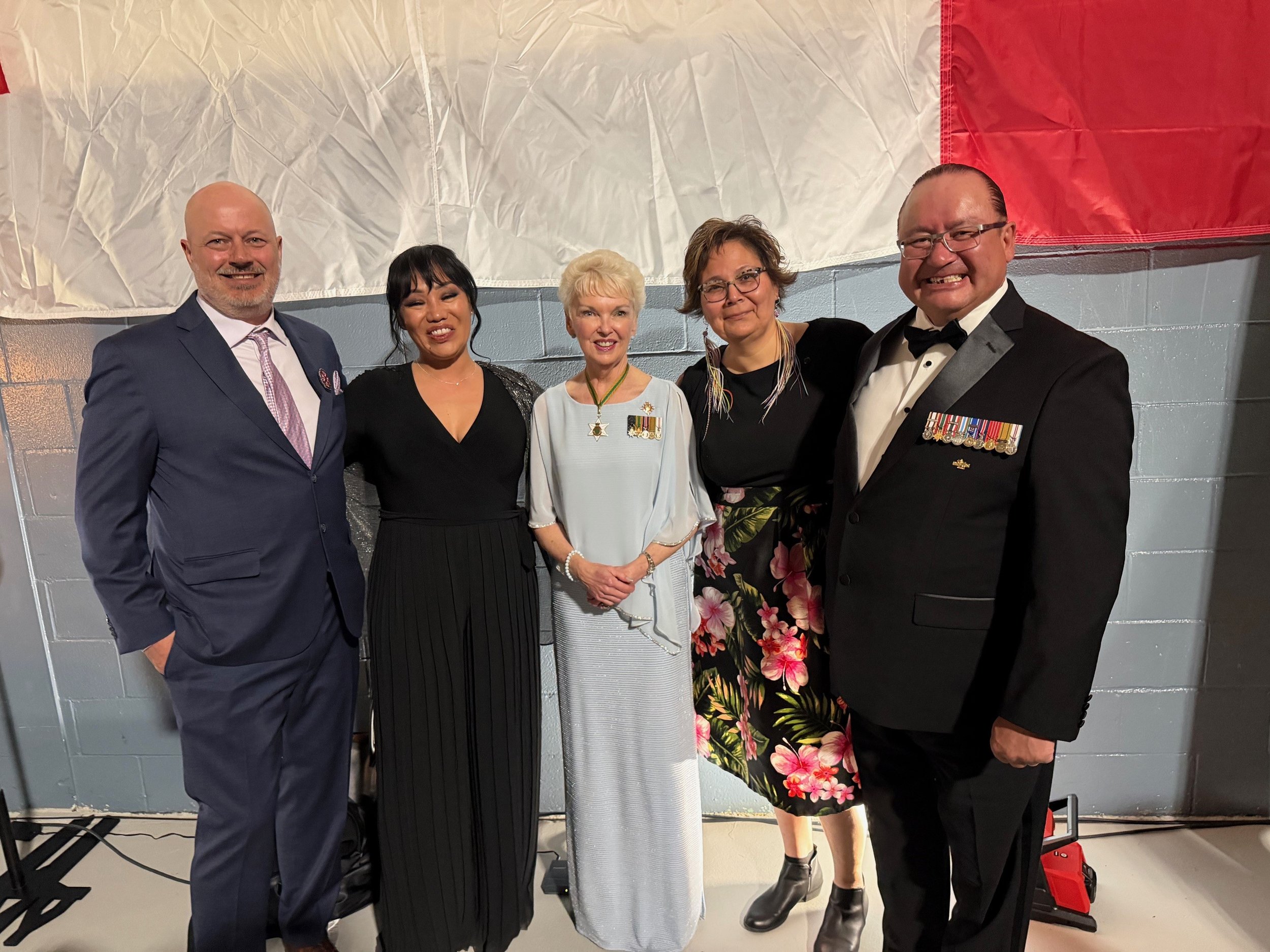 LG McIntyre with group at Vimy Dinner - April 11, 2026.jpg