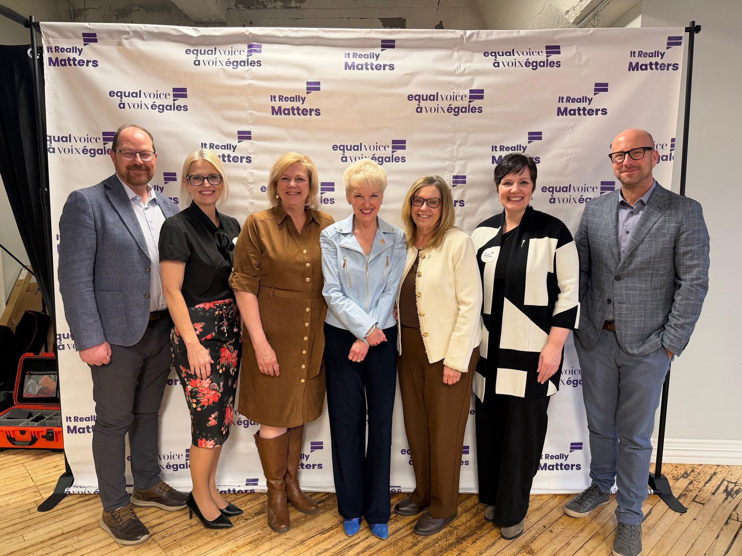 LG McIntyre with group at Equal Voice event - April 12, 2026.jpg