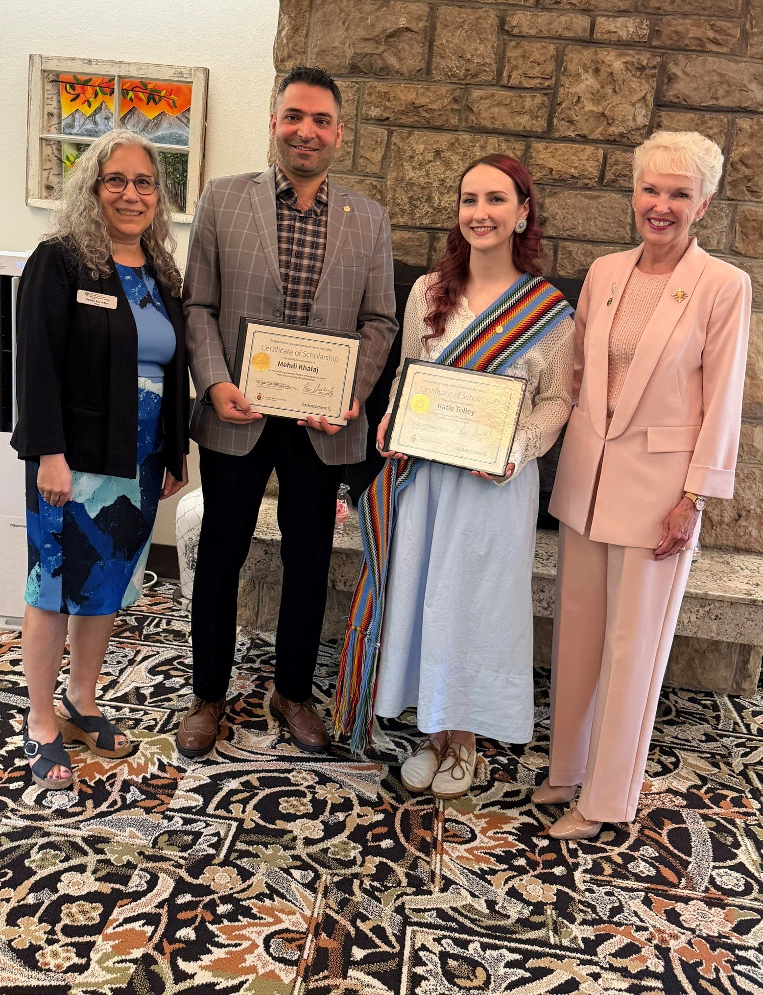 Dean Burshtyn & Univ of SK LG Scholarship winners - June 17, 2026.jpg
