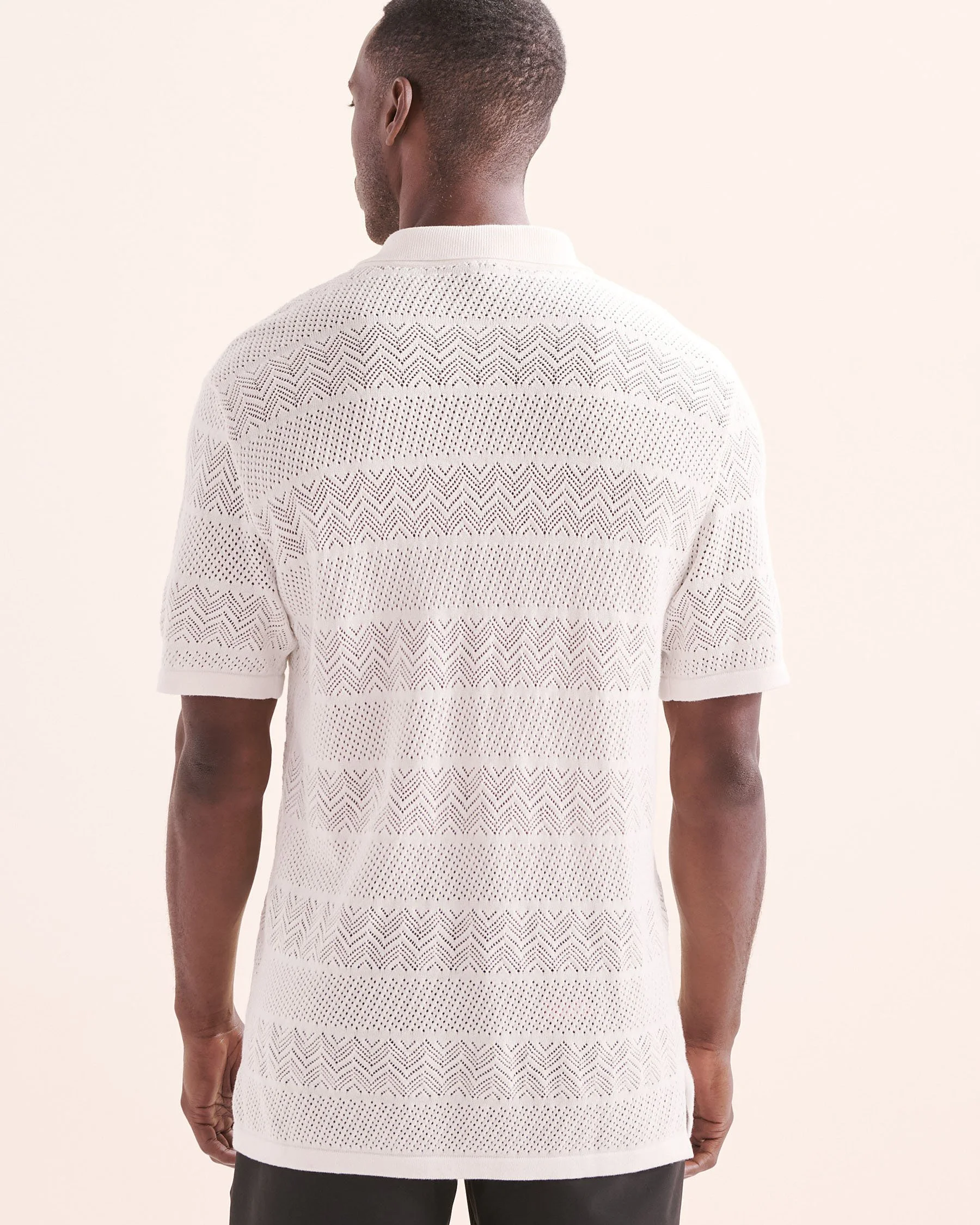 Crochet Shirt - White