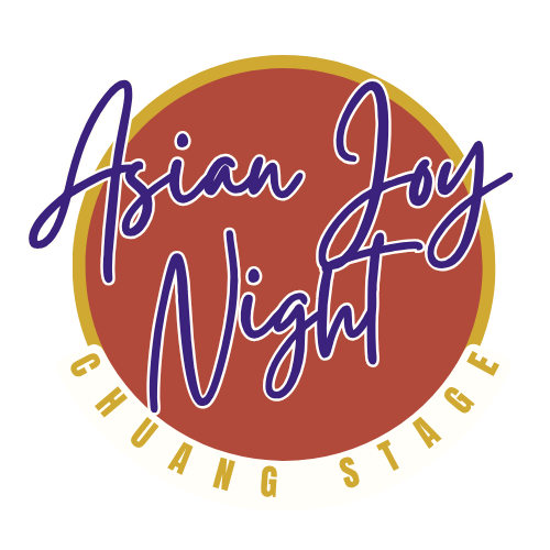 Logo Design for CHUANG Stage's iconic community engagement event Asian Joy Night. Using Canva.