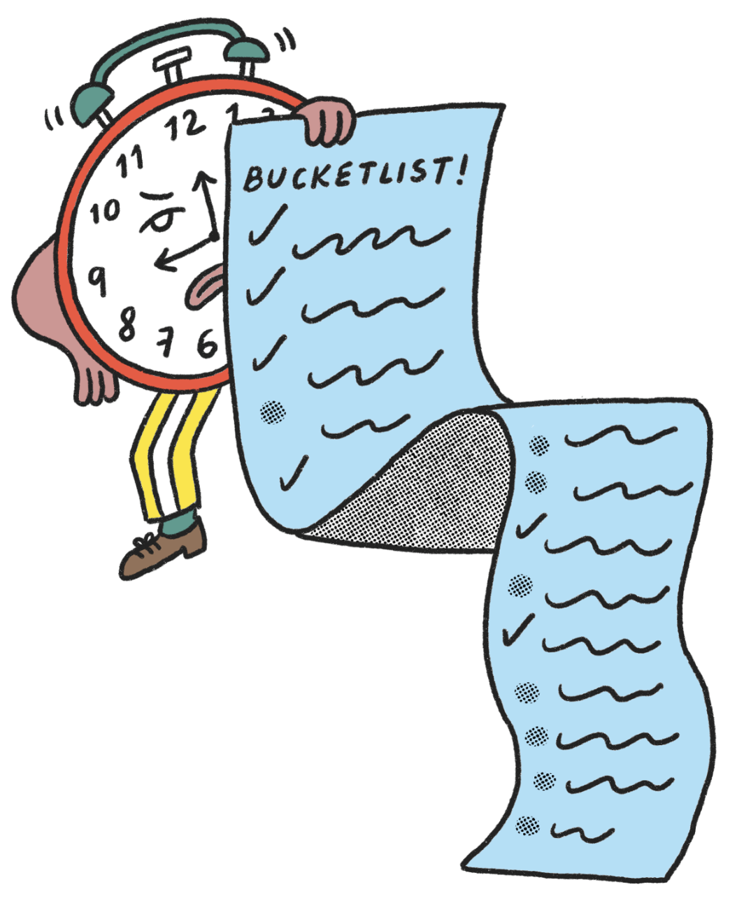 Bucket Lists? Throw Them in the Trash! - De Morgen