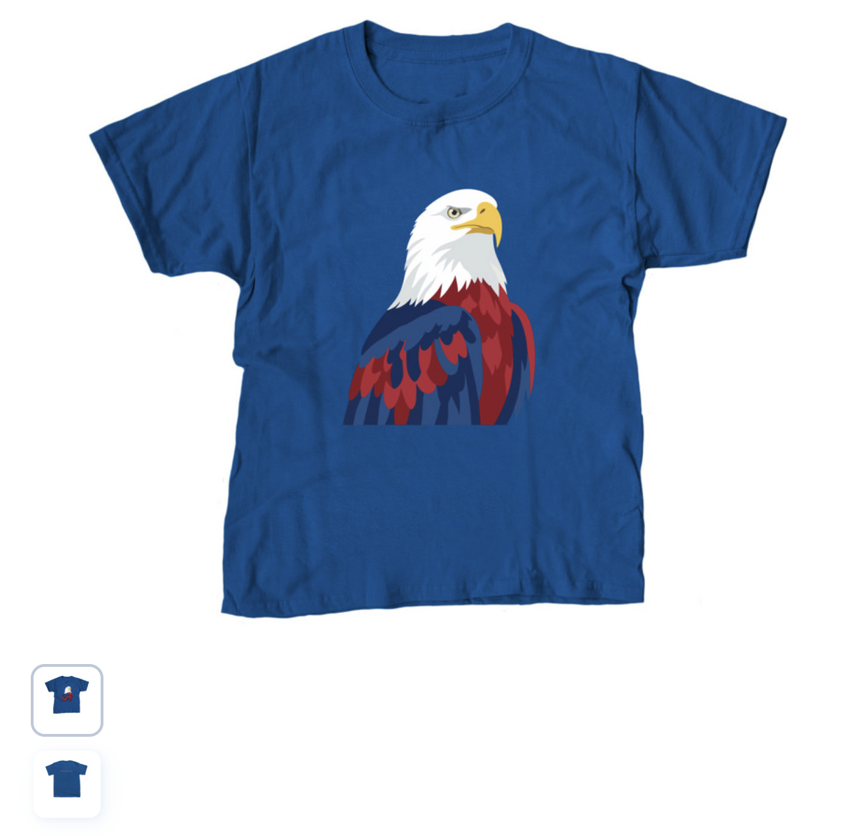 Patriotic Eagle Shirt Youth 